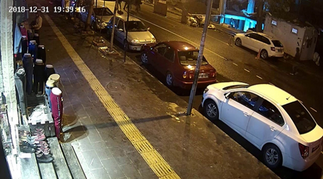 Müşteri gibi geldi, montları alıp kayıplara karıştı