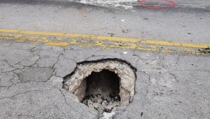 Obruk sanılıyordu, bankaya kazılan tünel çıktı!