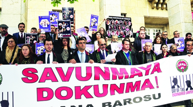 Tutuklu avukatların serbest bırakılması istendi