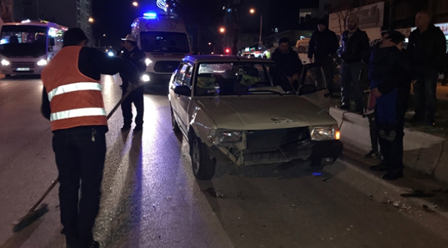 Yayaya çarpmamak için...