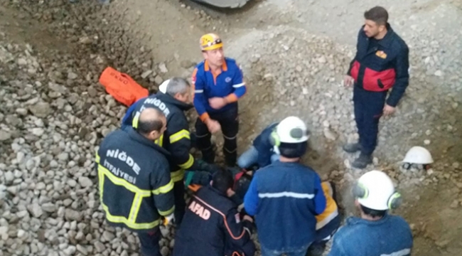 15 metre yükseklikten düşen işçi ağır yaralandı