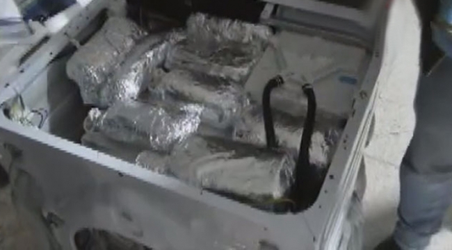 26 kilo 811 gram uyuşturucu ele geçirildi