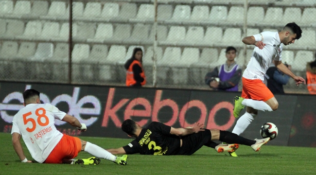 Adanaspor da yine hüsran:1-1