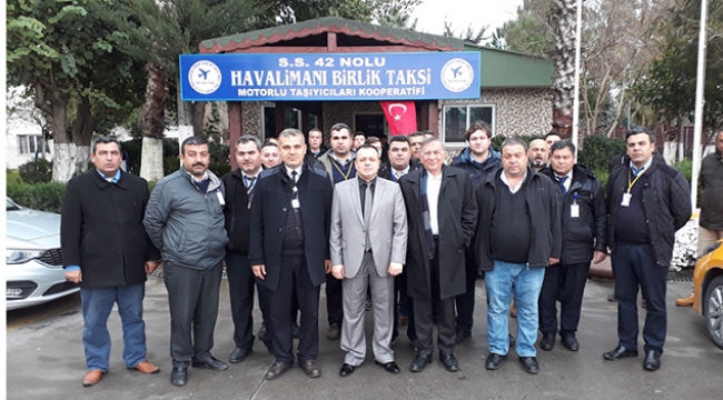 Akay, taksici esnafıyla buluştu
