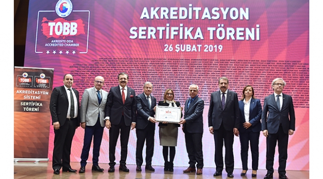 ATO akreditasyon denetiminde Türkiye birincisi seçildi