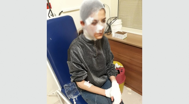 ‘Bana bıçak çekti’