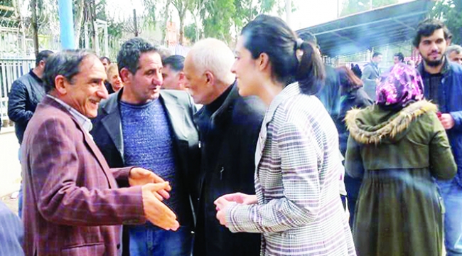 Genç meclis üyesi adayı  var gücüyle çalışacak