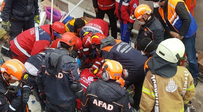 Kartal'da çöken binada ölü sayısı belli oldu