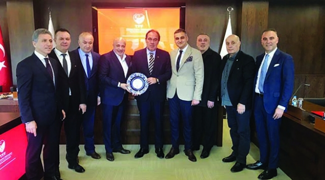 Murat Sancak’tan Demirören’e ziyaret