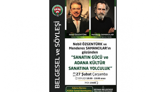 Nebil Özgentürk ve Menderes Samancılar hemşerileriyle buluşacak