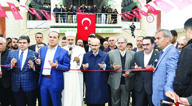 Solaklı Merkez Camii açıldı