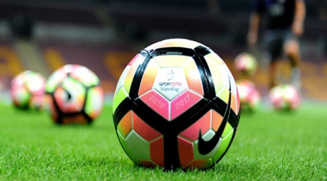 Süper Lig ve Ptt 1.Lig'de haftanın programı açıklandı