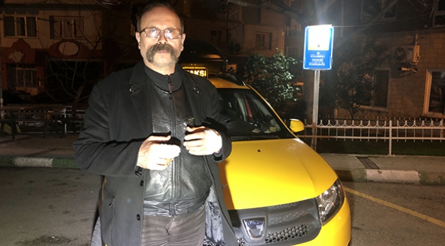 Taksiciye gasp dehşeti