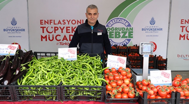 Tanzim satışları başladı, tonlarca sebze kapış kapış satıldı