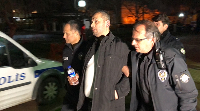 Tartıştı, ayağına sıktı