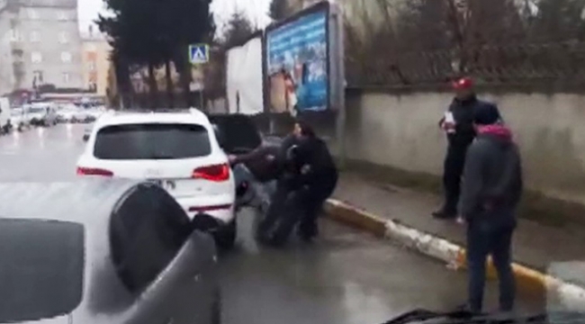 Trafik magandaları iş başında