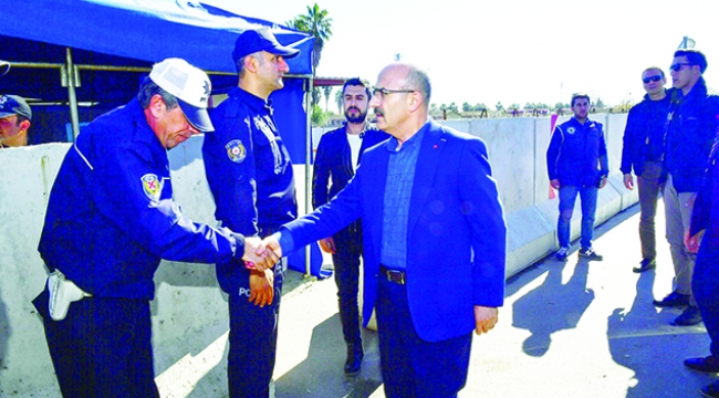 Vali Demirtaş uygulama noktalarını denetledi