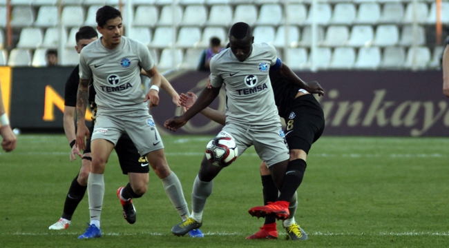 Demirspor Osmanlı'yı elinden kaçırdı:0-0
