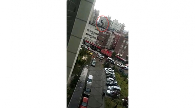 Hastane çatısından atlayan şahıs hayatını kaybetti