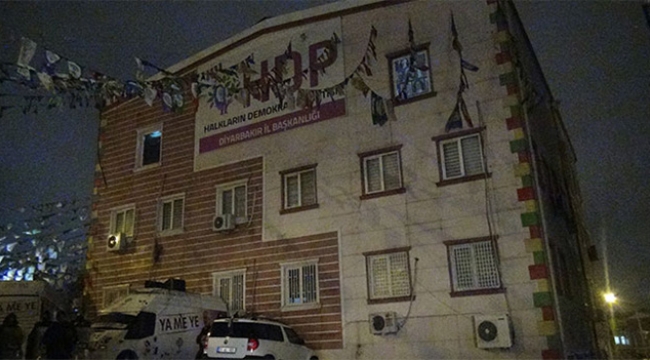 HDP il binasına operasyon