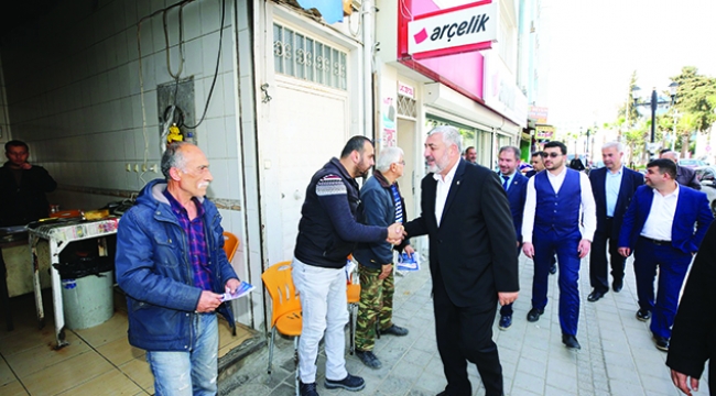 Keyhıdır Karataş'ta halkla buluştu