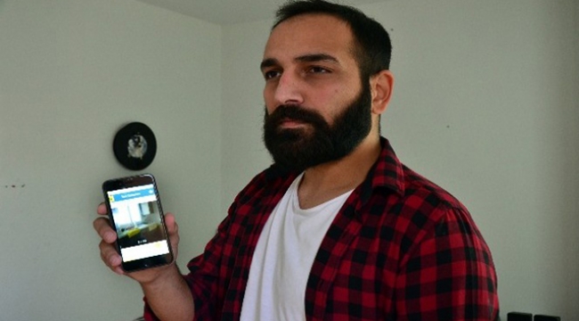 Oturduğu daireyi internette 'kiralık ev' ilanı verdiler