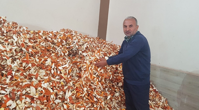 Portakal 1 lira, kabuğu 6 lira