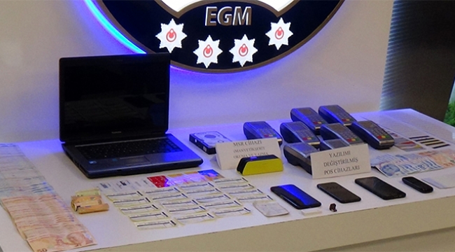 POS cihazıyla vurgun