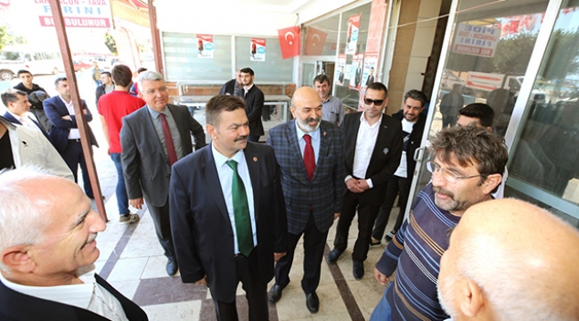 Saadet Partisi adayları Yumurtalık’ta