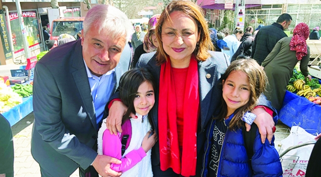 Şevkin, CHP’li adaylar için koşturuyor