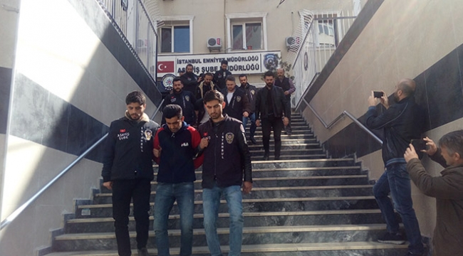 Sürüngenler çetesi yakalandı