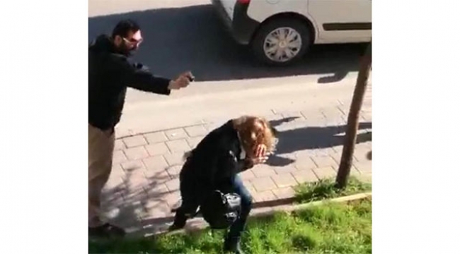 Yol verme kavgasında biber gazlı saldırı
