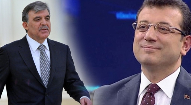 Abdullah Gül'ün seçim yorumuna İmamoğlu'ndan teşekkür
