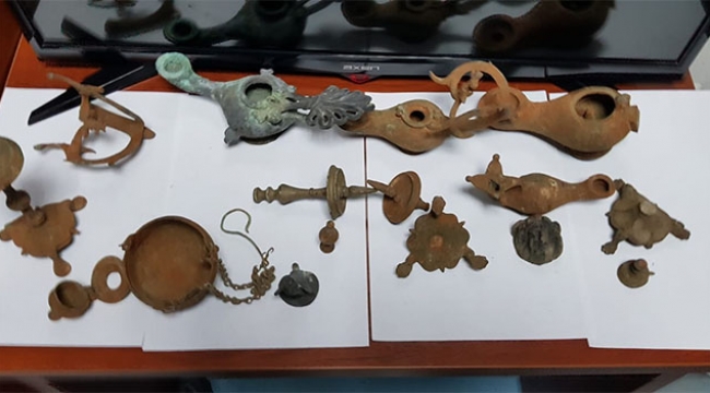 Adana'da tarihi eser kaçakçılığı