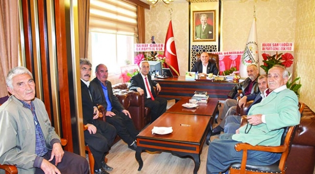 Başkan Aslan’a hayırlı olsun ziyaretleri sürüyor