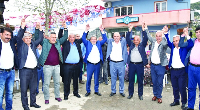 Başkan Aslan’dan teşekkür yemeği