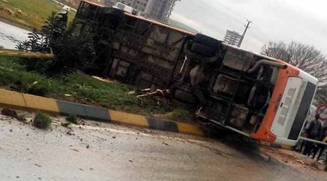 Belediye otobüsünde can pazarı