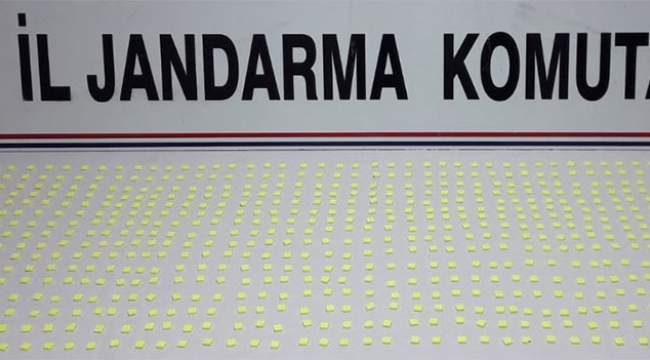 Bin 200 adet uyuşturucu hap elegeçirildi