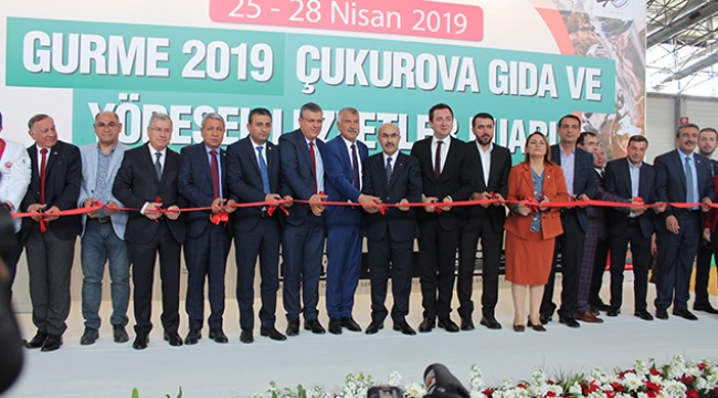 Çukurova Gıda ve Yöresel Lezzetler Fuarı açıldı