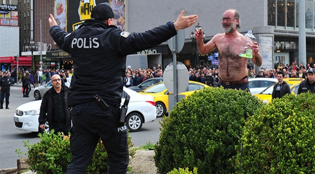 Ekonomik sıkıntı yaşayan vatandaş, kendini yakmaya çalıştı