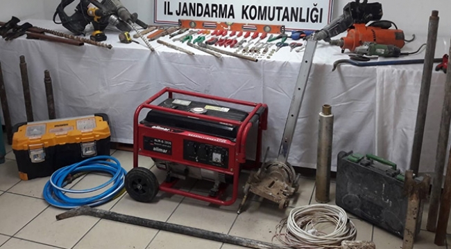 Kaçak kazı yapan bir kişi yakalandı