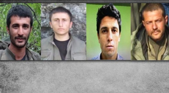 PKK'ya ağır darbe! 4 terörist etkisiz hale getirildi