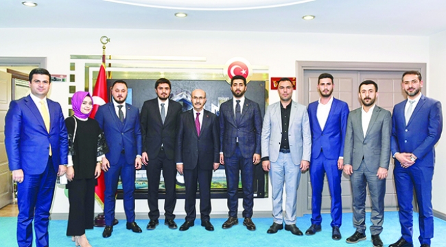 Vali Demirtaş’a projelerini anlattılar
