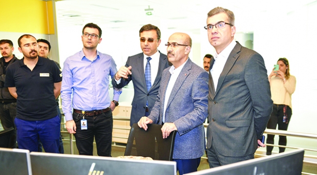 Vali Demirtaş, Enerji-SA’yı ziyaret etti