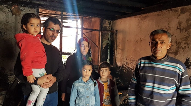 Yangın evleri küle çevirdi