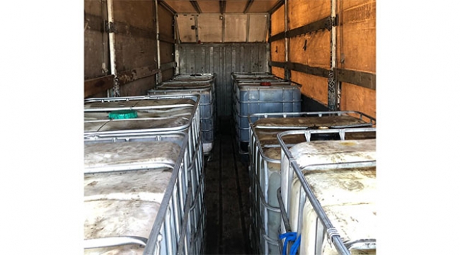 10 bin 600 litre kaçak akaryakıt Adana'da ele geçirildi