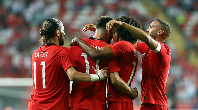 A Millilerden iyi prova :Türkiye 2-Yunanistan 1
