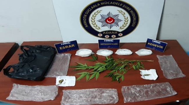 Adana'da uyuşturucu operasyonu