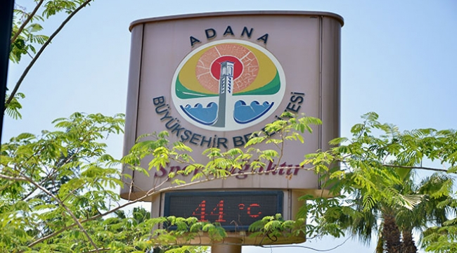 Adana yanıyor! Termometreler 44 dereceyi gösterdi
