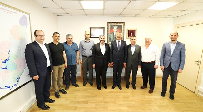 ASKON heyeti Zeydan Karalar'ı ziyaret etti